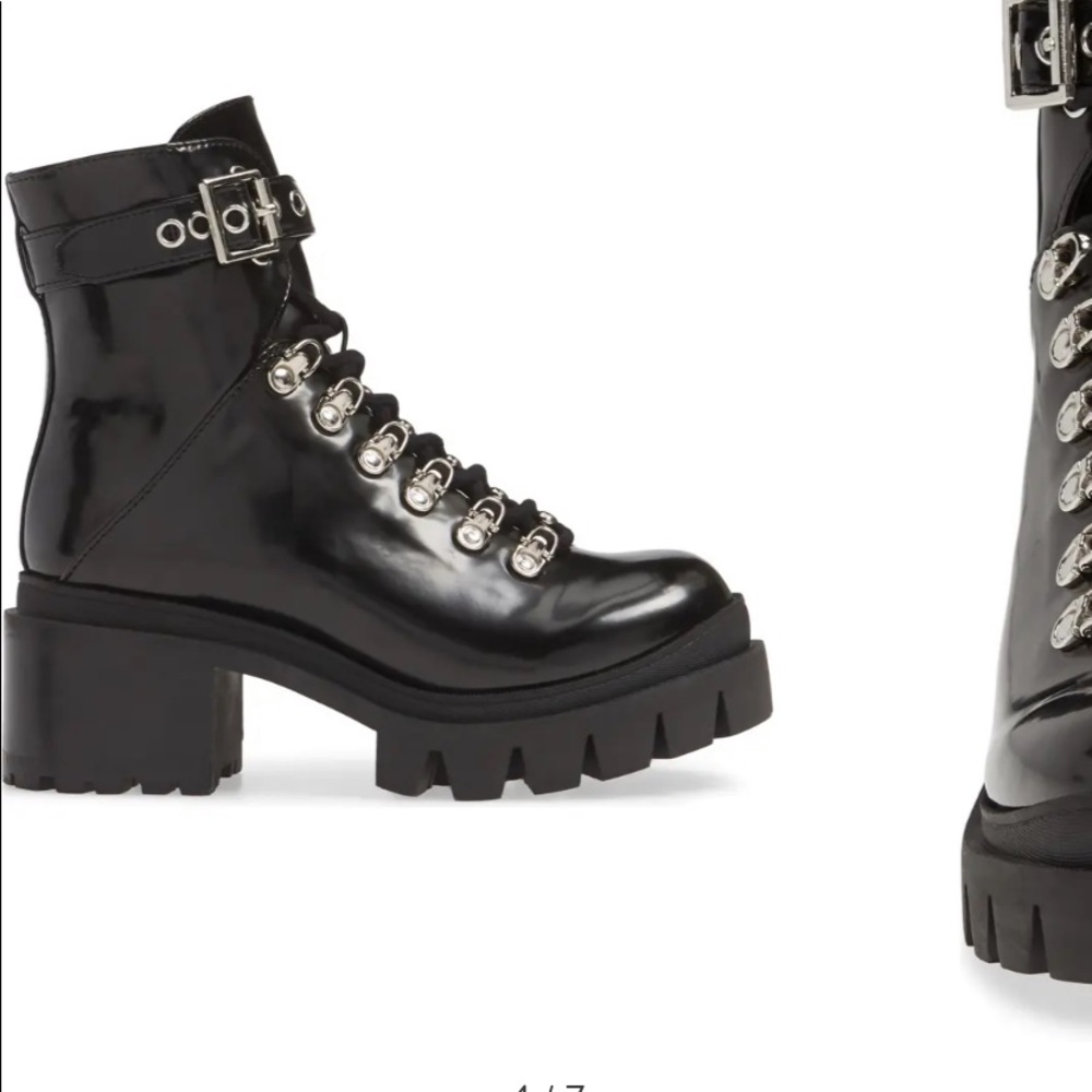 Jeffrey Campbell Combat boots Size 7.5